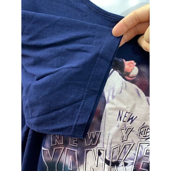 Vintage Mariano Rivera Shirt Medium New York Yankees Rap Tee Jeter Clemens MLB - Picture 9 of 11